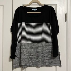 She + Sky long sleeve sweater, size large